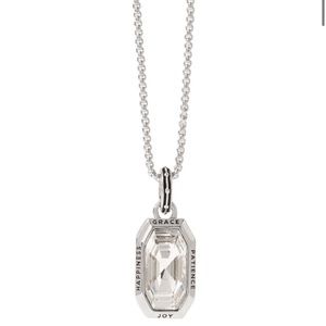 Origami Owl Silver Crystal “A Mother’s Heart” Pendant Necklace 16-19”